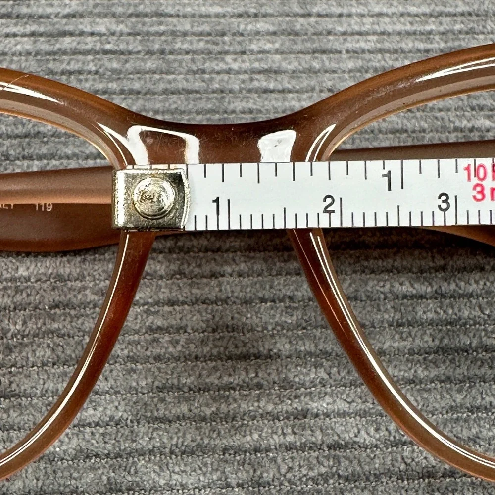 Lucky Brand D821 Peach Translucent Cat Eye Y2k Eyeglass Frames 52-16-140 Womens